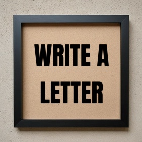 Read more about the article Write a letter